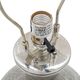 A & B Home Mercury Glass Bottel Shape Table Lamp-3