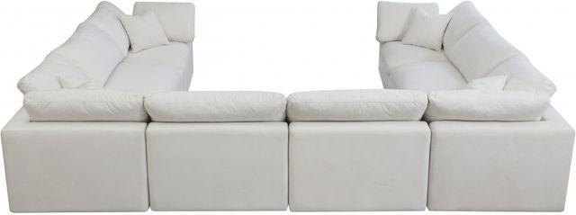 Meridian Furniture Plush 8-Piece Cream Modular Sectional-2