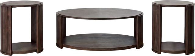 Liberty Furniture City View 3-Piece Coffee Bean Table Set-0