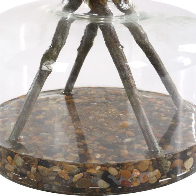 Uttermost® Woodland Fern Clear/Green Centerpiece-4