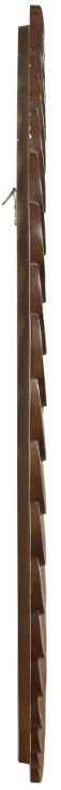 Meridian Furniture Revolve Brown Round Mirror-1