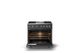 Viking® 5 Series 36" Cast Black Pro Style Dual Fuel (NG) Range with Polished Chrome Trim-1