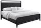 Bernards Elure Peppercorn Queen Open Panel Bed-0