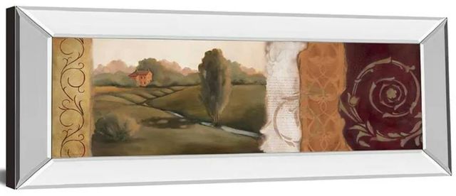 Classy Art Tuscan Scene II Mirror Framed Wall Art-1