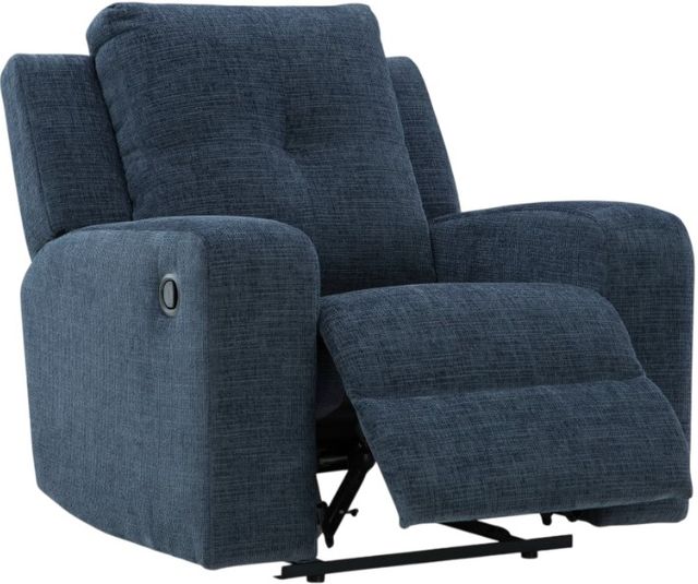 Signature Design by Ashley® Danum Ink Manual Zero Wall Recliner-4