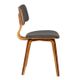 Armen Living Jaguar Charcoal Dining Chair-2