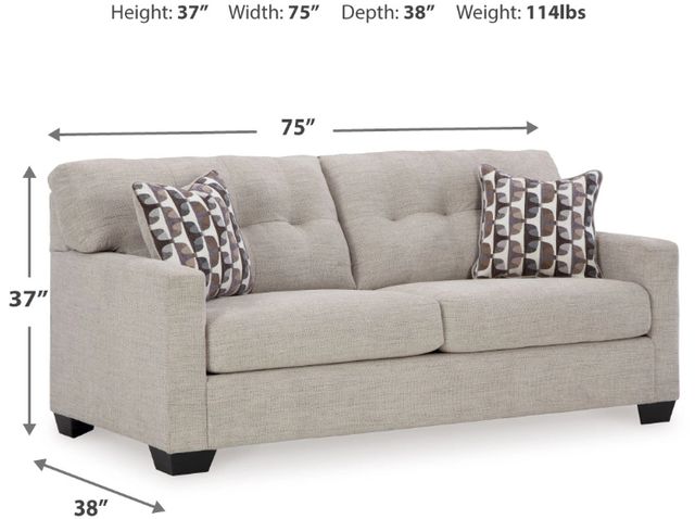 Signature Design by Ashley® Mahoney Pebble Sofa-4