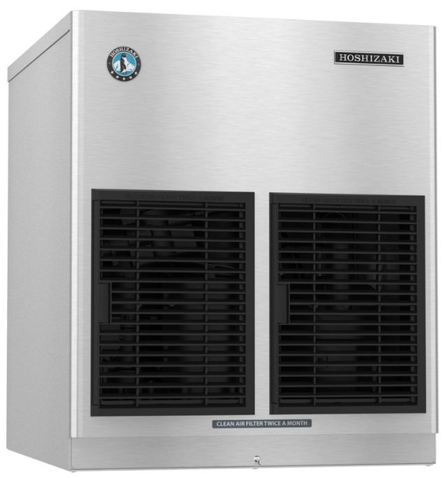 Hoshizaki Cubelet 22" 588 lb. Stainless Steel Remote Air-Cooled Ice Maker-0
