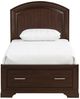 Homelegance® Hudson Cherry Twin Storage Platform Bed-2