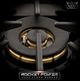 Kucht Professional KNG Series 48" Stainless Steel Pro Style Natural Gas Range with White Door and Rose Gold Handle-4