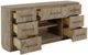 International Furniture Direct Balam Stained White 70" Console-5