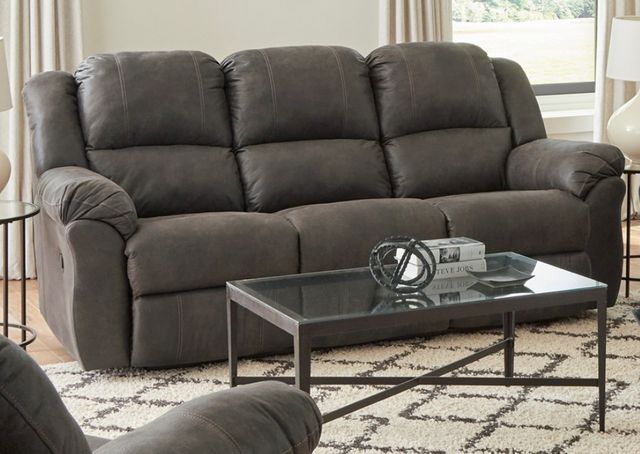 American Wholesale Furniture Felix Tumbleweed Manual Reclining Sofa-1