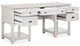 Magnussen Home® Bronwyn Alabaster Desk Base-2