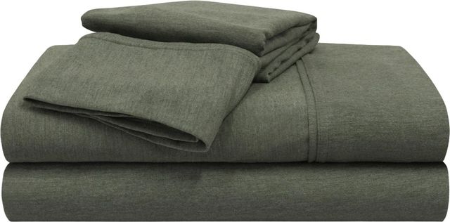 BEDGEAR® Flannel Performance® 4-Piece Forest Green Queen Sheet Set-0