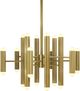 Four Hands Vesta Burnished Brass Chandelier-3