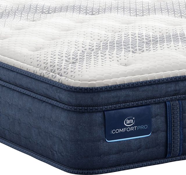 Serta® iComfort Pro™ Surrey 14.5" Latex Plush Euro Top Twin XL Mattress-1