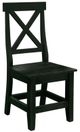 Elements International Britton Gray Wooden Side Chair-0
