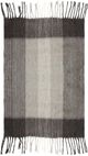 Surya Lanose Light Gray/Charcoal 50"x60" Throw Blanket-1