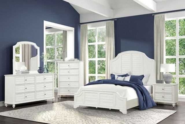 Furniture of America® Whitehaven Antique White Dresser-1