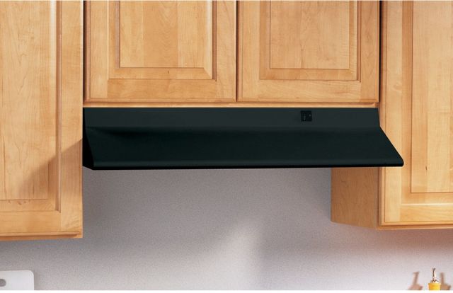 GE® Standard Range Hood-Black-1