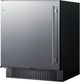 Summit® 27" 4.9 Cu. Ft. Stainless Steel Under The Counter Refrigerator -5