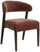 Uttermost® Avera Espresso/Tobacco Dining Chair-0