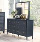 Furniture of America® Altamira Malta Blue Dresser-1