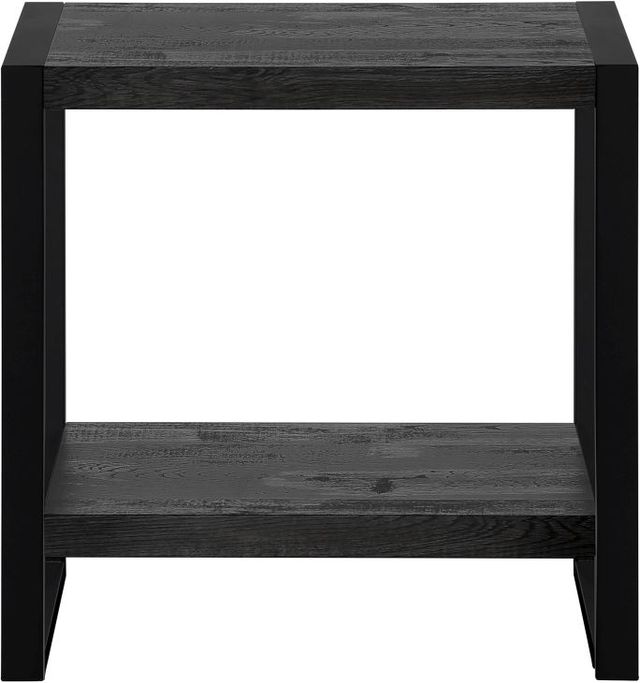 Monarch Specialties Inc. Black Two Tier Accent Table-1