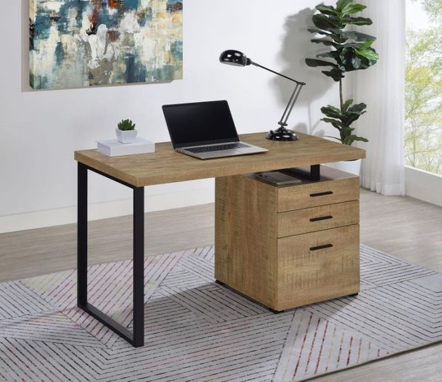 Coaster® Brennan Mango 3-Drawer Computer Desk-1