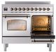 Ilve® Nostalgie II Series 40" Stainless Steel Pro Style Induction Range-3
