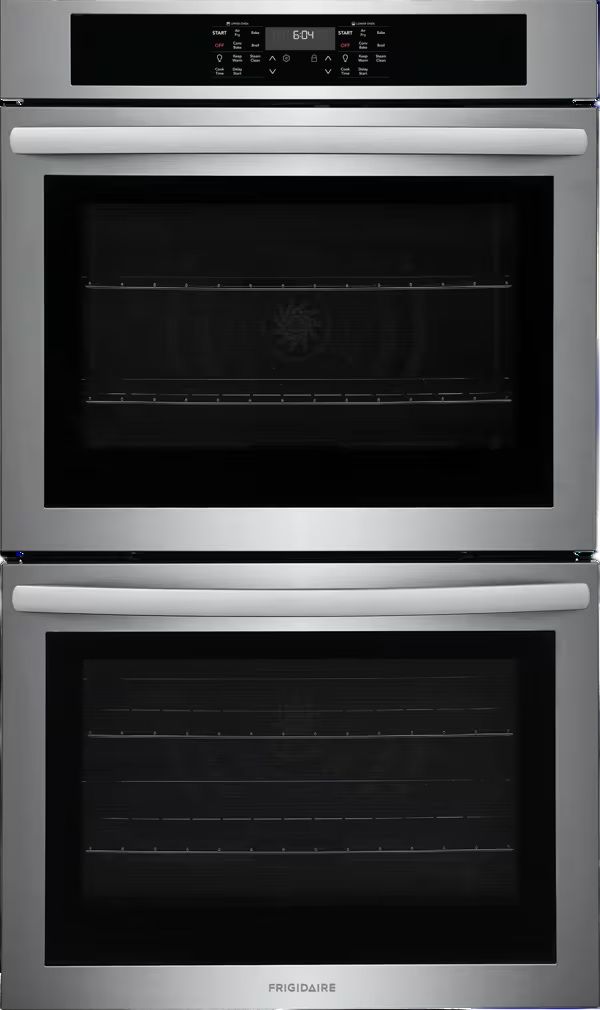 Frigidaire® 30” Stainless Steel Electric Double Wall Oven with Air Fry-0