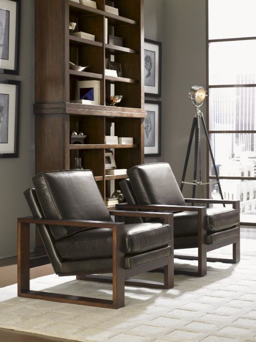 Lexington Home Customizable Axis Leather Chair-1