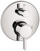 Hansgrohe Ecostat Chrome Pressure Balance Trim S with Diverter-0
