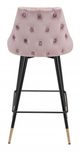 Zuo® Piccolo Pink Counter Chair-3