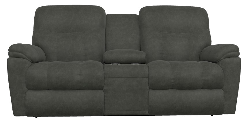 La-Z-Boy® Morrison Ink Manual Reclining Loveseat with Console