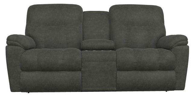 La-Z-Boy® Morrison Ink Manual Reclining Loveseat with Console-1