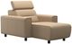 Stressless® by Ekornes® Emily Beige Medium Long Seat with Wide Arms-0