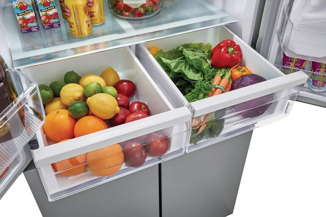 Frigidaire® 33 in. 17.4 Cu. Ft. Brushed Steel Counter-Depth French Door Refrigerator-8