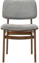 Armen Living Lima 2-Piece Gray/Walnut Dining Side Chair Set-3