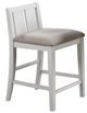 American Wholesale Furniture 3-Piece Charleston White Dining Set-2