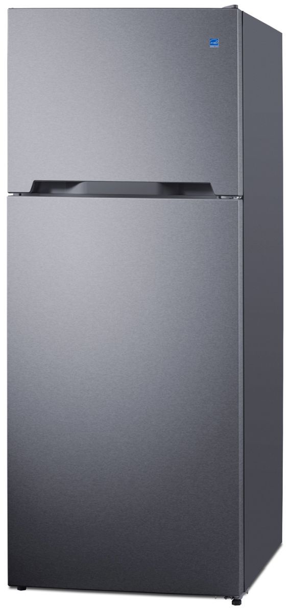 Summit® 28 in. 14.3 Cu. Ft. Stainless Steel Counter Depth Top Freezer Refrigerator-1