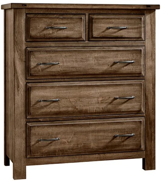 Artisan & Post by Vaughan-Bassett Maple Road Maple Syrup 5-Drawer Chest-0
