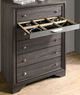 Furniture of America® Chrissy Gray Chest-1