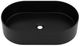 ZLINE Siena 24" Matte Black Vessel Bathroom Sink-0