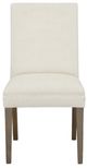 Fairfield® Customizable Entree Dining Straight Short Back Side Chair with Mica Legs-1