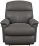 La-Z-Boy® Reed Gray Leather Power Rocking Recliner with Headrest and Lumbar-1