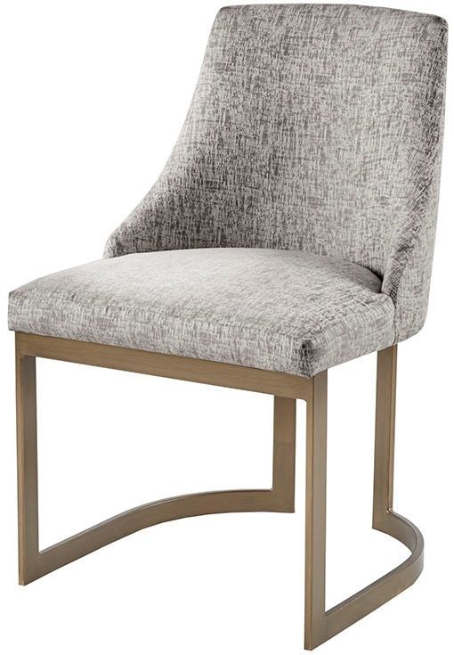 Olliix by Madison Park Grey Set of 2 Bryce Dining Chairs-1