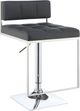 Coaster® Alameda Chrome/Gray Adjustable Bar Stool-0