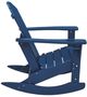 Signature Design by Ashley® Sundown Treasure Blue Plastic Outdoor Rocking Chair-2