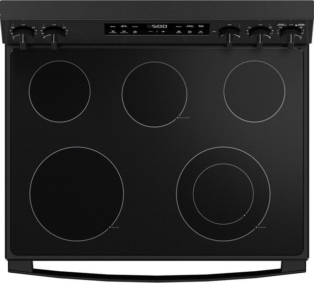GE® 500 Series 30" Black Freestanding Electric Range-2
